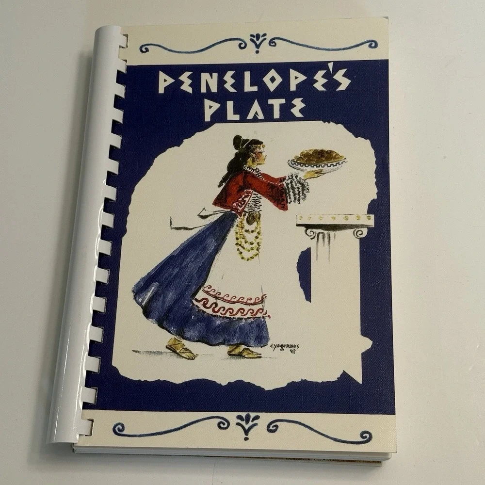 Penelopes Plate Zeus Chapter 38 Des Moines Iowa Cookbook SpiralBound Recipe 2006